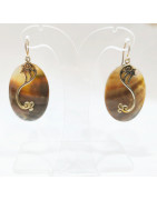 Boucles Nacre Argent 925 3