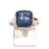 Bague Cyanite Carré Argent 925 Taille Réglable