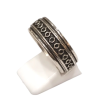 Anneau Celtique Argent 925 Ciselé Taille 64