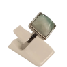 Bague Larimar Carrée Argent 925 Taille 62