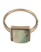 Bague Larimar Carrée Argent 925 Taille 62