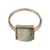 Bague Larimar Carrée Argent 925 Taille 62