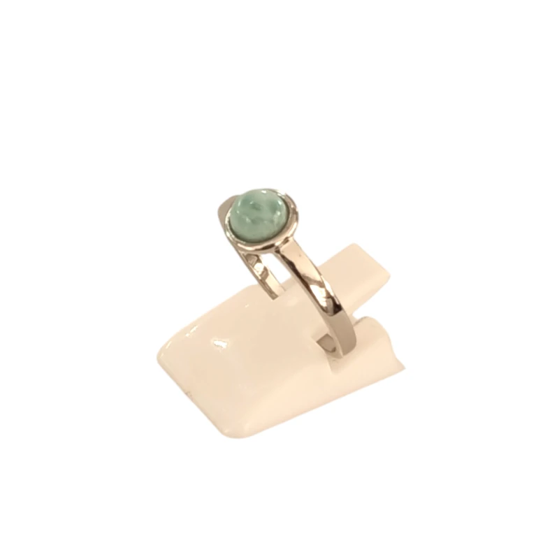 Bague Larimar Ronde Argent 925 Taille 59