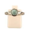 Bague Larimar Ronde Argent 925 Taille 59