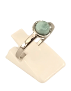 Bague Larimar Ronde Argent 925 Taille 59