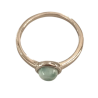 Bague Larimar Ronde Argent 925 Taille 57