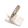 Bague Tressée Argent 925 Taille 57