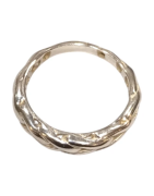 Bague Tressée Argent 925 Taille 57