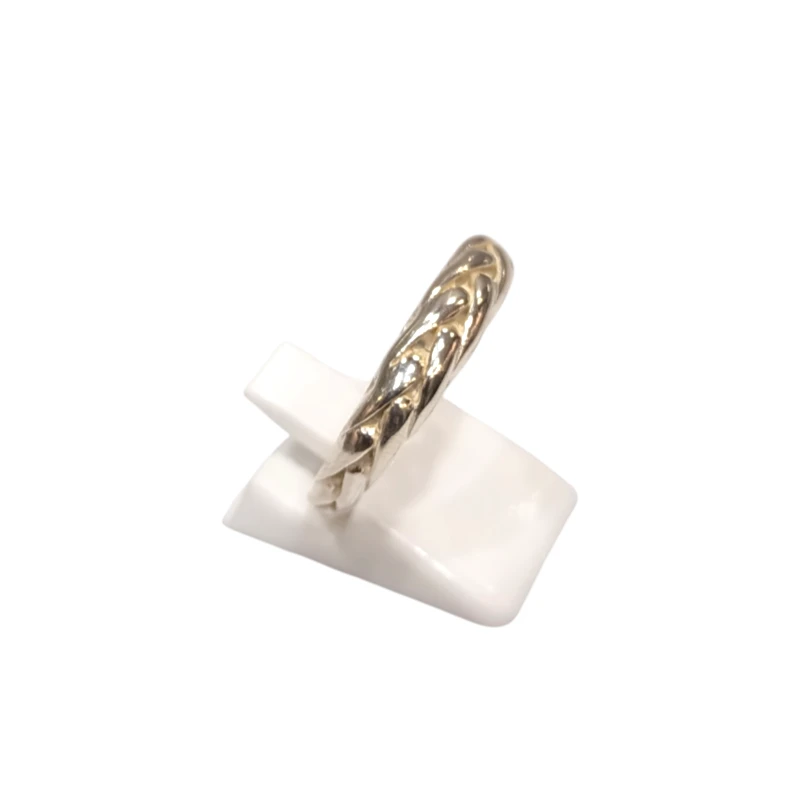 Bague Tressée Argent 925 Taille 61
