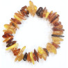 Bracelet Ambre Baltique Multicolore Baroque XXL
