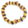 Bracelet Ambre Baltique Multicolore Baroque L