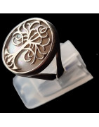Bague Nacre Arbre de vie Argent 925