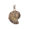 Pendentif Ammonite Côté Droit Argent 925
