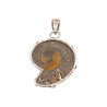 Pendentif Ammonite Côté Droit Argent 925