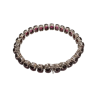 Bracelet Grenat Rouge Ovale Argent 925