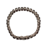 Bracelet Grenat Facetté Ovale Argent 925