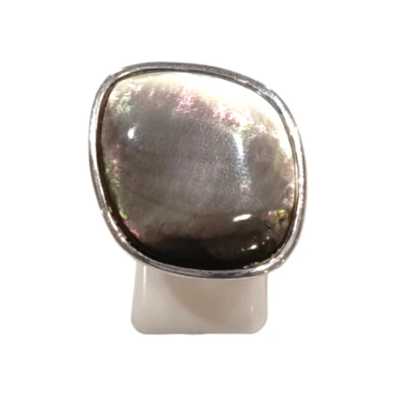 Bague Nacre Perlière Argent 925 Taille 53