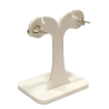 Boucles Citrine Ronde Facettée Argent 925