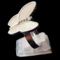 Bague Nacre Papillon Acier inox Taille 59