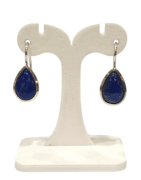 Boucles Lapis-lazuli Goutte Argent 925