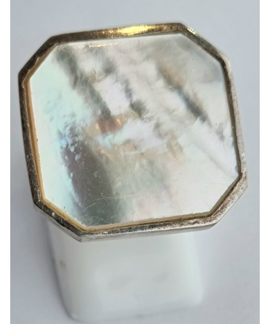 Bague Nacre Argent 925 Taille 49