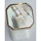 Bague Nacre Argent 925 Taille 49
