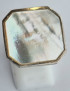 Bague Nacre Argent 925 Taille 49