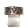 Anneau Ciselé Géométriquement Argent 925 Taille 62