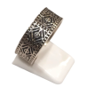 Anneau Ciselé Géométriquement Argent 925 Taille 62