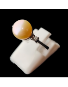 Bague Nacre perle Métal rhodié