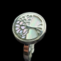 Bague Nacre Arbre de vie Acier inox
