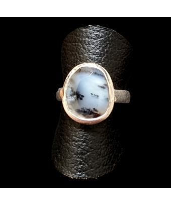 Bague Merlinite Argent 925 Taille 55