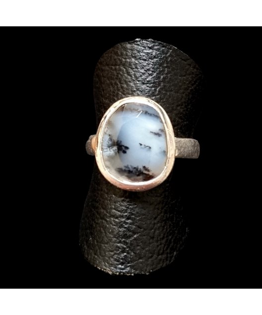 Bague Merlinite Argent 925 Taille 55