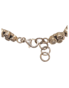 Bracelet Citrine Ovale et Ronde Facettée Argent 925