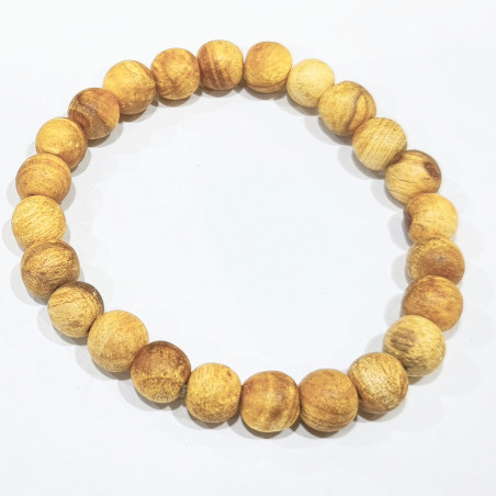 Bracelet Palo Santo Pierres Rondes 8mm