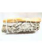Sauge Blanche et Palo Santo 10 cm ( 35 grammes environ)