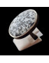 Bague Merlinite Argent 925 Taille 60