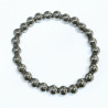 Bracelet Hématite Pierres Rondes 6mm Enfant