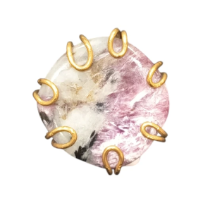 Bague Charoïte Laiton Taille 57