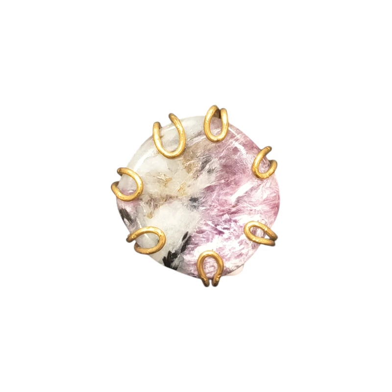 Bague Charoïte Laiton Taille 57