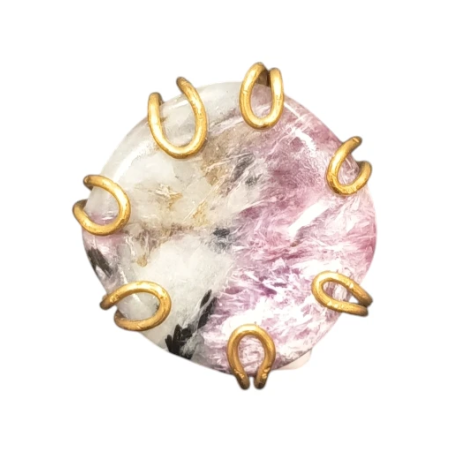 Bague Charoïte Laiton Taille 57