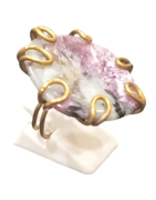 Bague Charoïte Laiton Taille 57