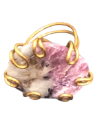 Bague Charoïte Laiton Taille 57