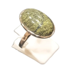 Bague Serpentine Ovale Argent 925 Taille 56