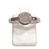 Bague Quartz Rose Rond Argent 925 Taille 54