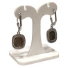 Boucles Chrysocolle Rectangulaire Argent 925