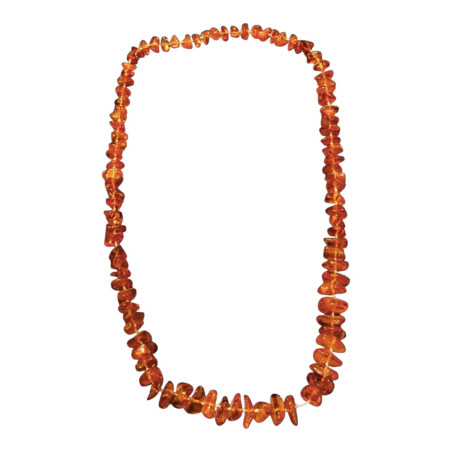 Collier Ambre Baltique Baroque à Enfiler 74 cm