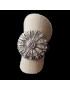 Bague Zirconium Métal rhodié
