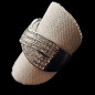 Bague Zirconium Métal rhodié