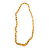 Collier Ambre Baltique Multicolore Baroque à Enfiler 64 cm